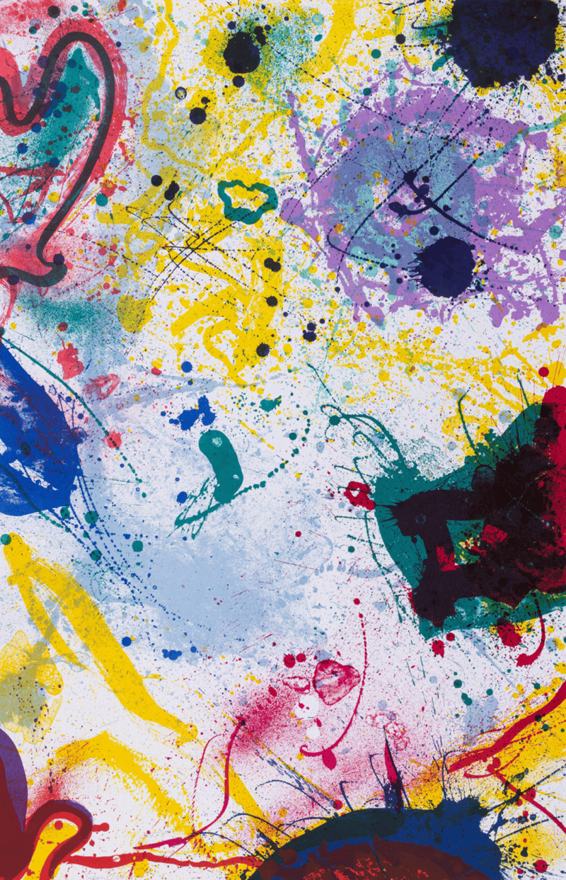 Sam Francis – Untitled (SF-345), 1991 – Litografía Sam Francis – Untitled (SF-345), 1991 – Litografía