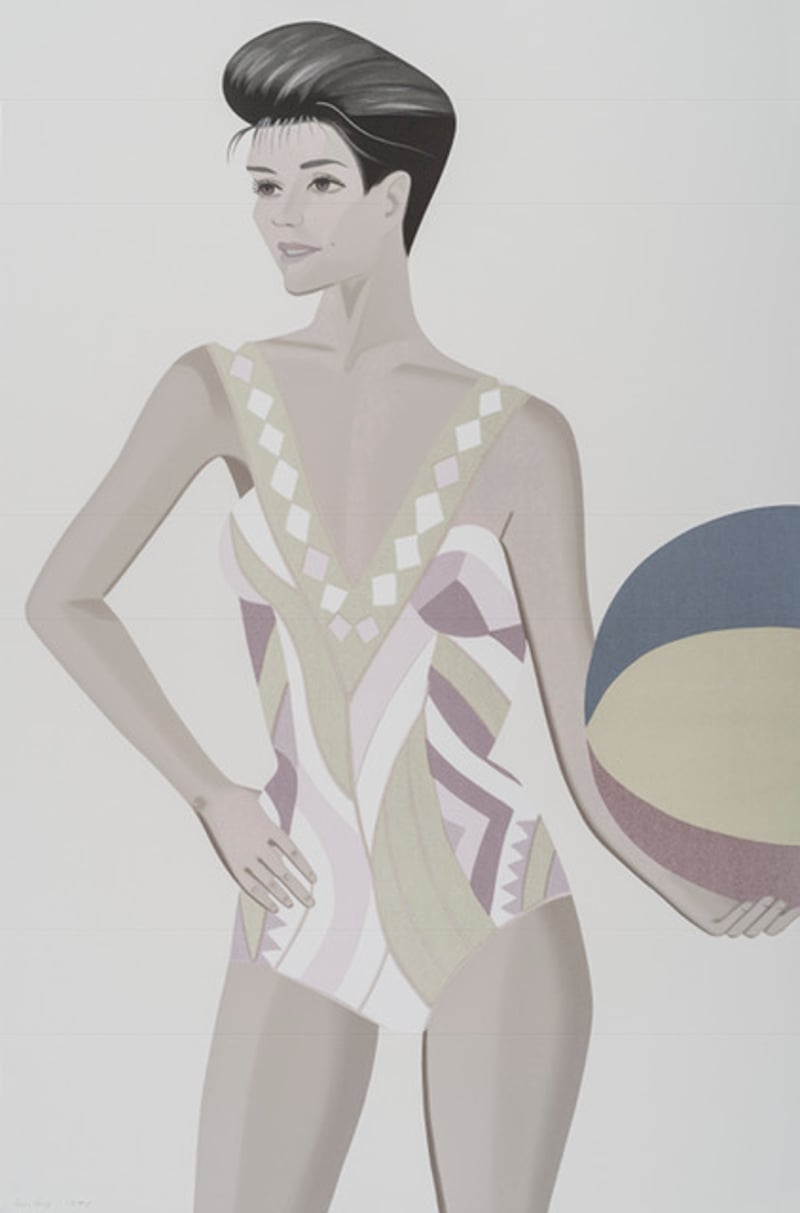 Alex Katz – Chance 3 (Darinka), 2016 – Silkscreen Alex Katz – Chance 3 (Darinka), 2016 – Silkscreen