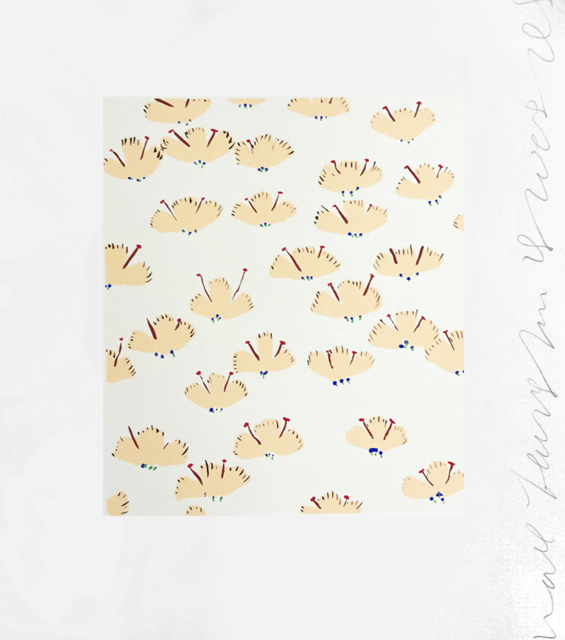 Donald Sultan – Wall Flower 20, 2008 – Zeefdruk