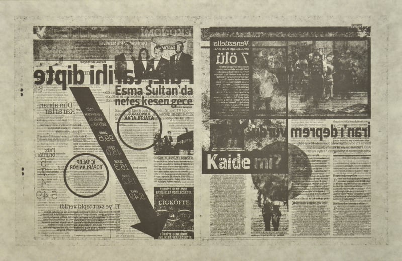 Jacob Kassay – Untitled 6/10 (Radikal), 2013 – Lithografie