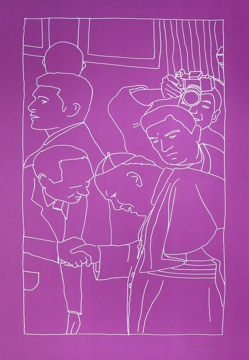 Antoni Muntadas – B+P, 2003 – Lithograph