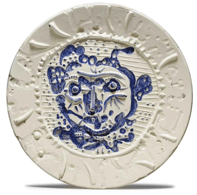 Pablo Picasso – Tormented Faun’s Face, 1956 – Chapa