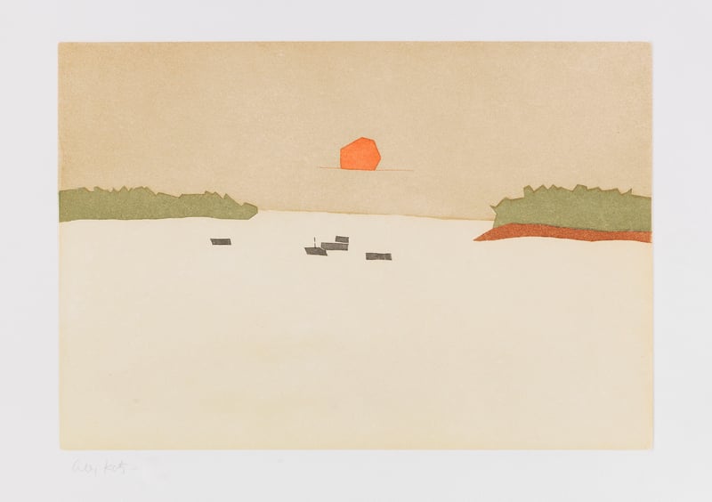 Alex Katz – Sunset Cove, 2008 – Aquatint Alex Katz – Sunset Cove, 2008 – Aquatint