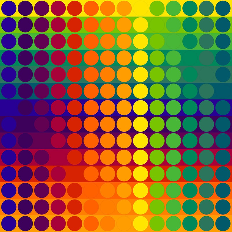 Julio Le Parc – Color Secuencia 4, 2024 – Lithographie