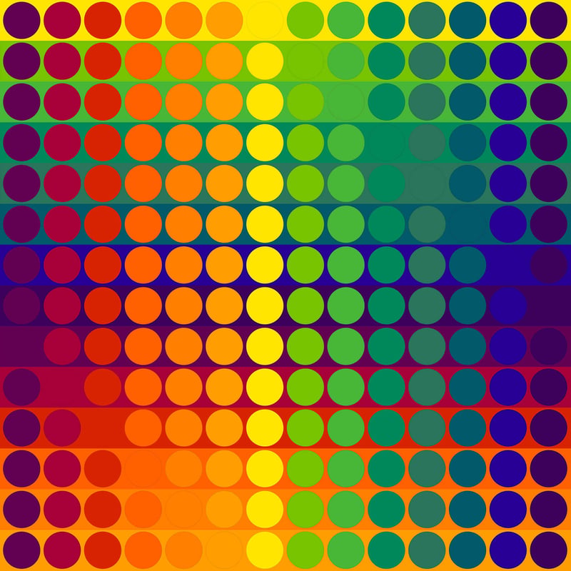 Julio Le Parc – Color Secuencia 5, 2024 – Lithographie