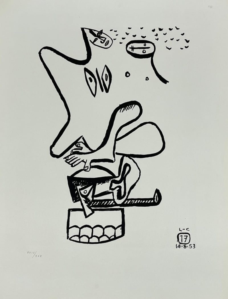 Le Corbusier – Unité 17, 1963-1965 – Etching and Aquatint