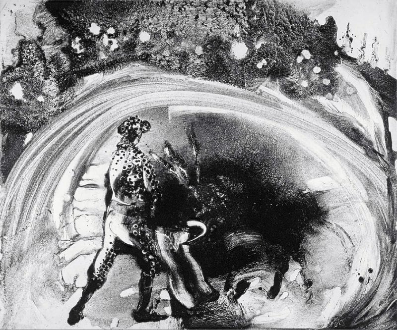 Miquel Barceló – Lanzarote 60, 2002 – Ets en Aquatint