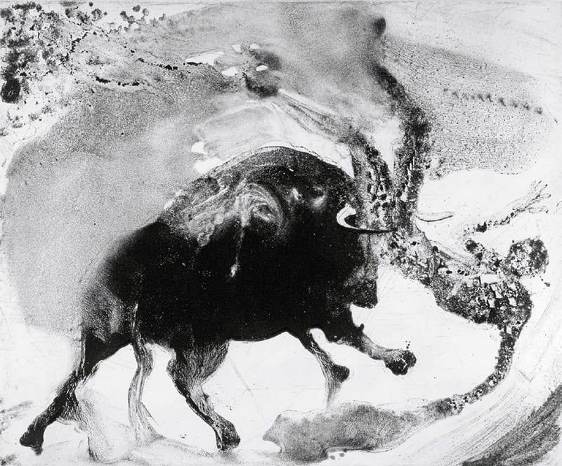 Miquel Barceló – Lanzarote 58, 2002 – Etching and Aquatint