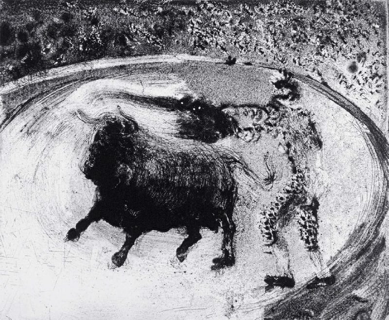 Miquel Barceló – Lanzarote 49, 2002 – Ets en Aquatint Miquel Barceló – Lanzarote 49, 2002 – Ets en Aquatint