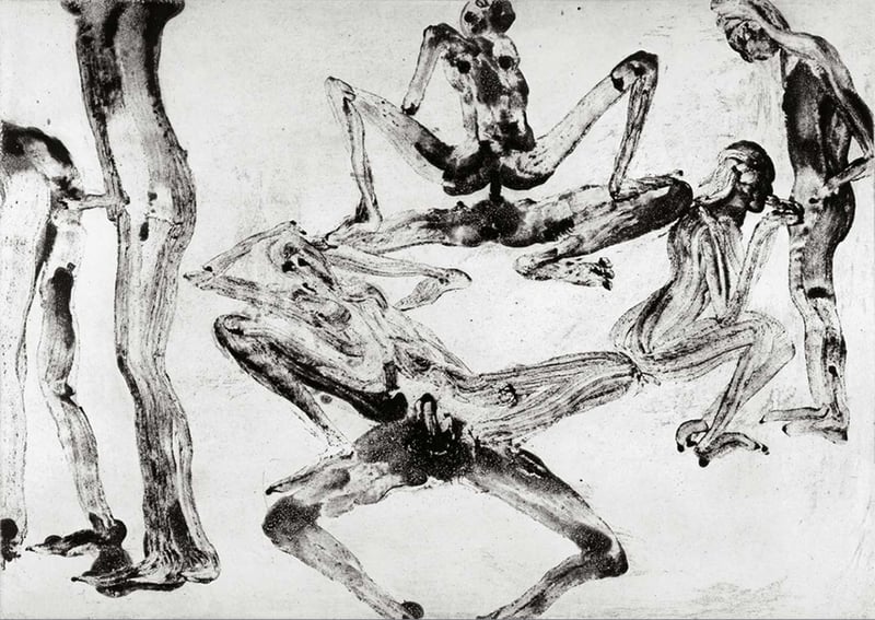 Miquel Barceló – Lanzarote 27, 2000 – Etching and Aquatint