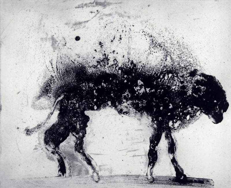 Miquel Barceló – Lanzarote 8, 1999 – Etching and Aquatint