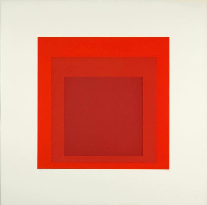 Josef Albers – GB 2 (From Homage to the Square), 1969 – Screen-print Josef Albers – GB 2 (From Homage to the Square), 1969 – Screen-print