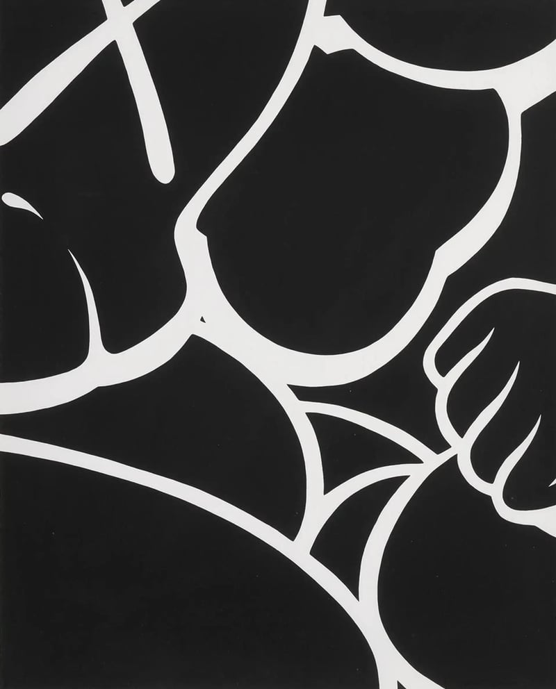 KAWS – Running Chum III, 2000 – Silkscreen KAWS – Running Chum III, 2000 – Silkscreen