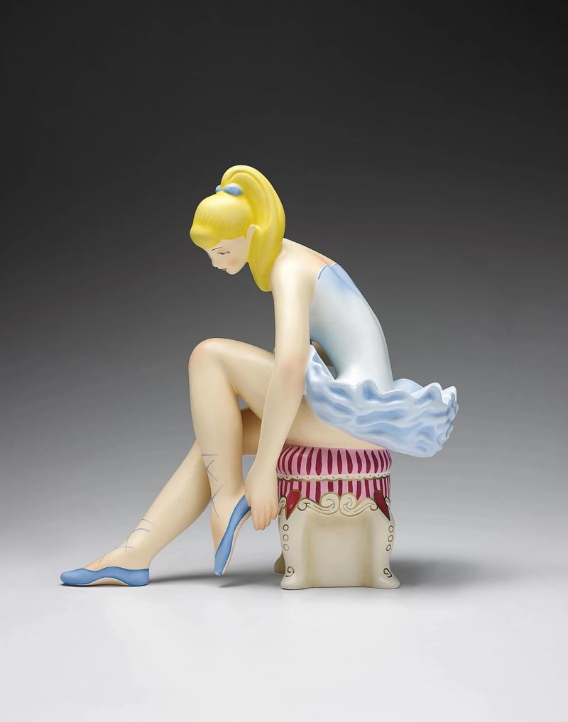 Jeff Koons – Seated Ballerina, 2015 – Holz Jeff Koons – Seated Ballerina, 2015 – Holz