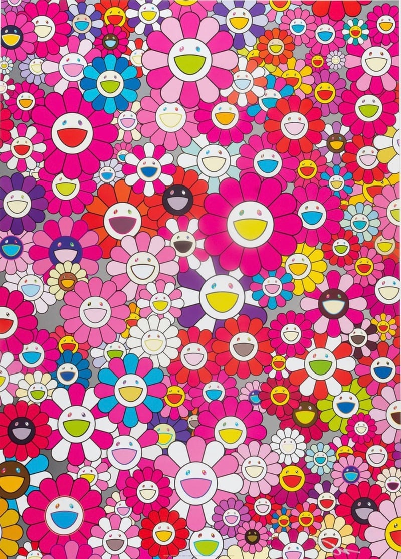 Takashi Murakami – An Homage to Monopink 1960 D, 2012 – Impresión offset Takashi Murakami – An Homage to Monopink 1960 D, 2012 – Impresión offset