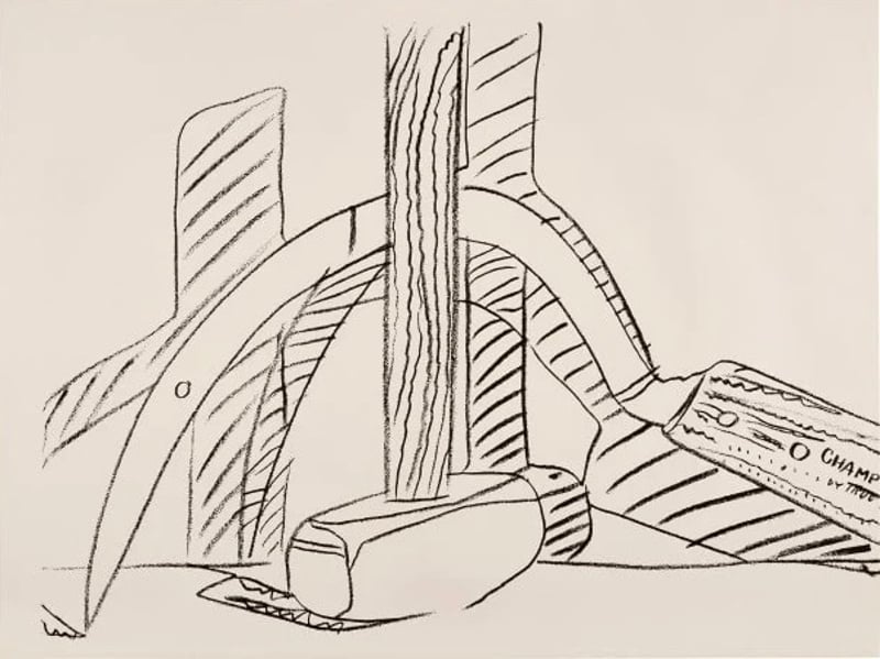 Andy Warhol – Hammer and Sickle: one plate (see F. & S. 161), 1977 – Screen-print Andy Warhol – Hammer and Sickle: one plate (see F. & S. 161), 1977 – Screen-print
