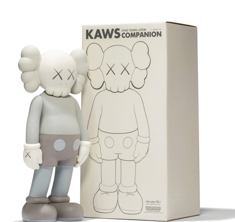 KAWS - 5 Years Later Companion - grey, 2004