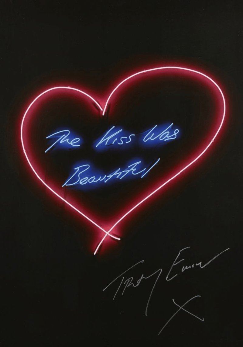 Tracey Emin – The Kiss Was Beautiful, 2012 – Impresión digital en papel Tracey Emin – The Kiss Was Beautiful, 2012 – Impresión digital en papel
