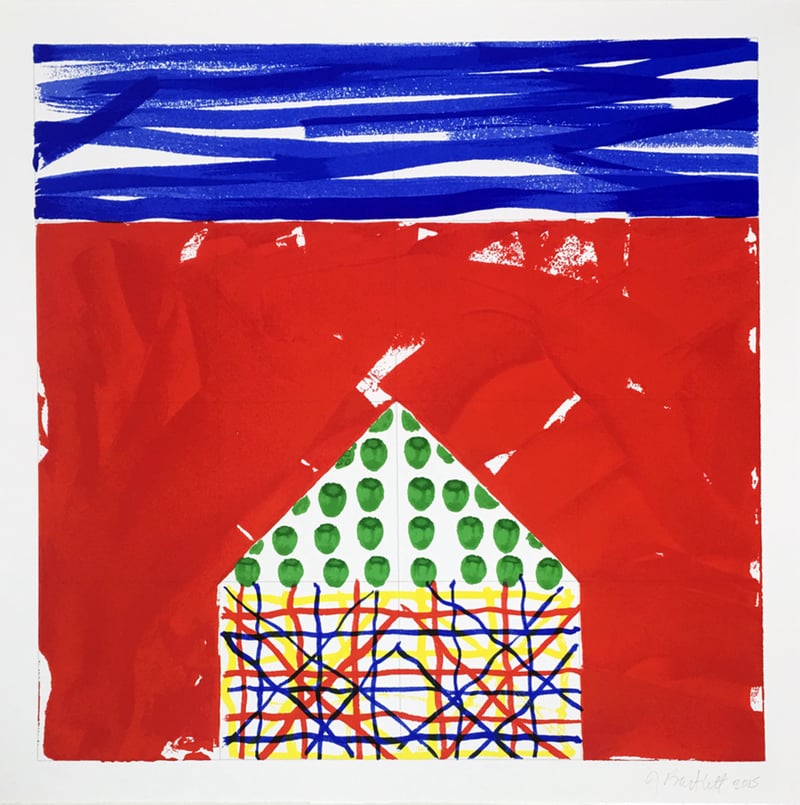Jennifer Bartlett – House II #5, 2014-2015 – Sérigraphie (Screen-print) Jennifer Bartlett – House II #5, 2014-2015 – Sérigraphie (Screen-print)