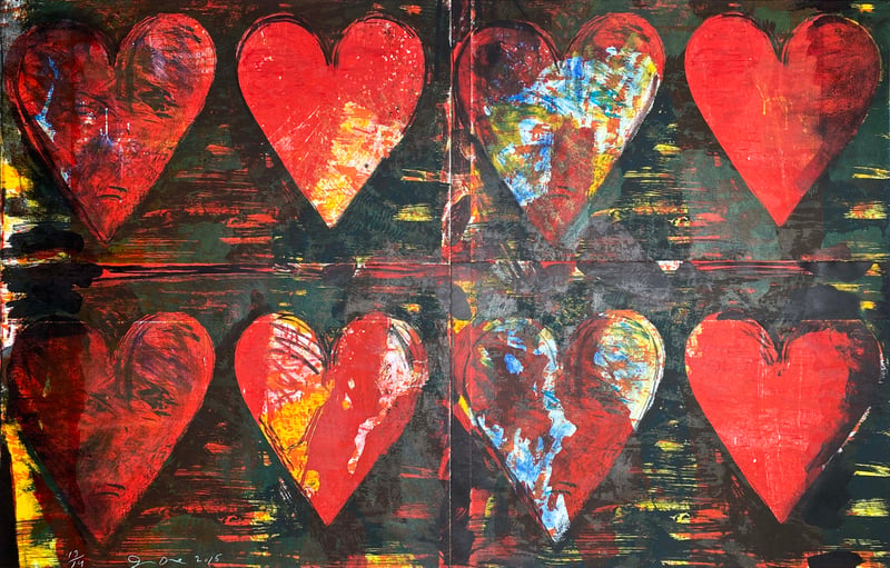 Jim Dine – Chartres - Second Version, 2015 – Mixed Media Jim Dine – Chartres - Second Version, 2015 – Mixed Media