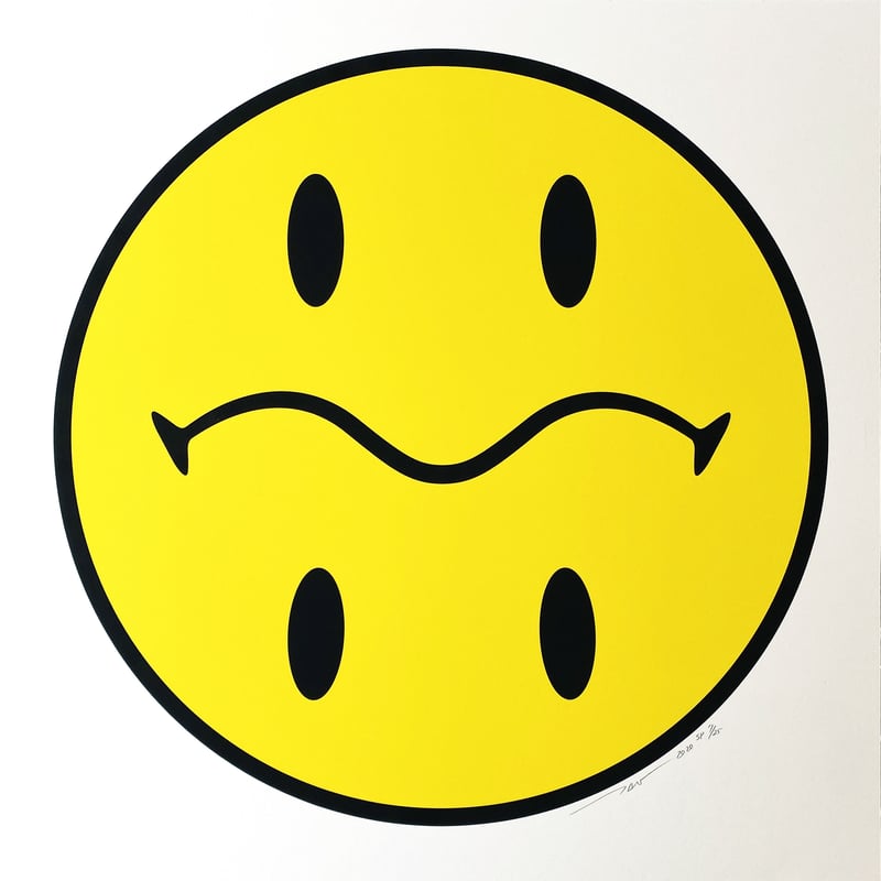 Takashi Murakami – Tonari Smiley, 2020 – Zeefdruk
