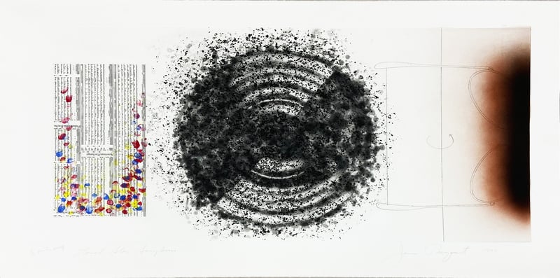 James Rosenquist – Towel, Star, Sunglasses, 1977 – Etching James Rosenquist – Towel, Star, Sunglasses, 1977 – Etching