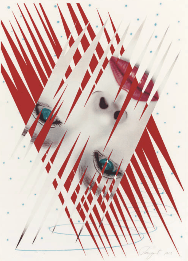 James Rosenquist – Ice Point from Art and Sport, 1983 – Lithographie James Rosenquist – Ice Point from Art and Sport, 1983 – Lithographie