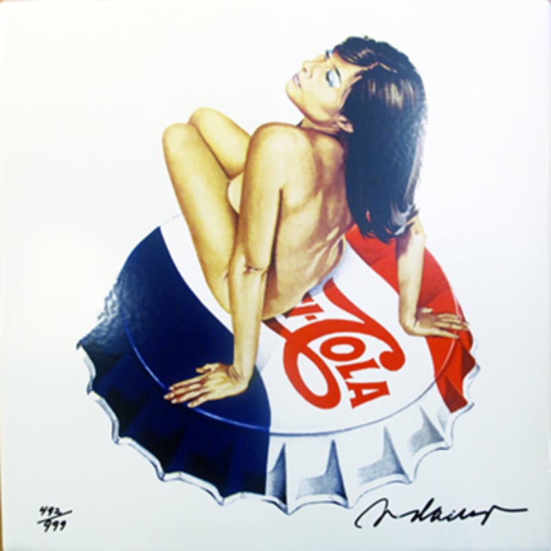 Mel Ramos – Pepsi, 2005 – Técnica mixta Mel Ramos – Pepsi, 2005 – Técnica mixta