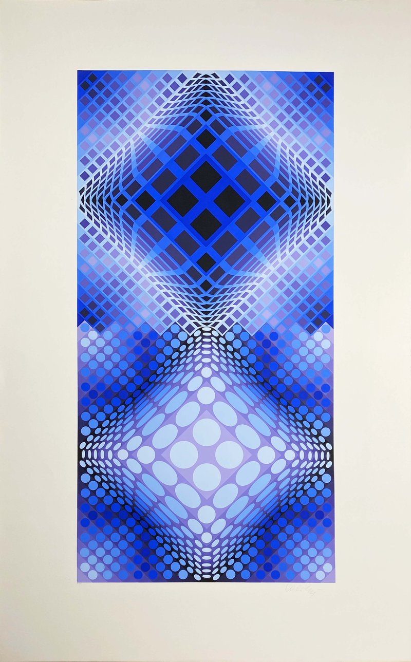 Victor Vasarely – Album Meta: Seven Plates 2, 1976 – Screen-print