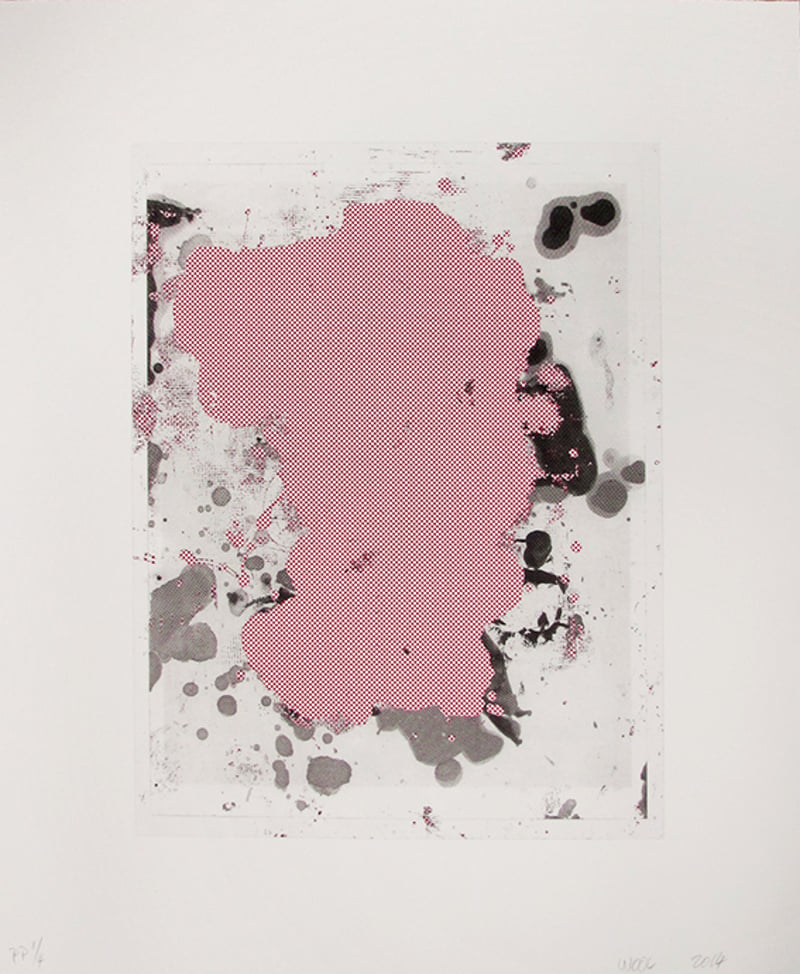 Wool, Christopher | Portraits (Red) 6, 2014 — available on Composition Gallery