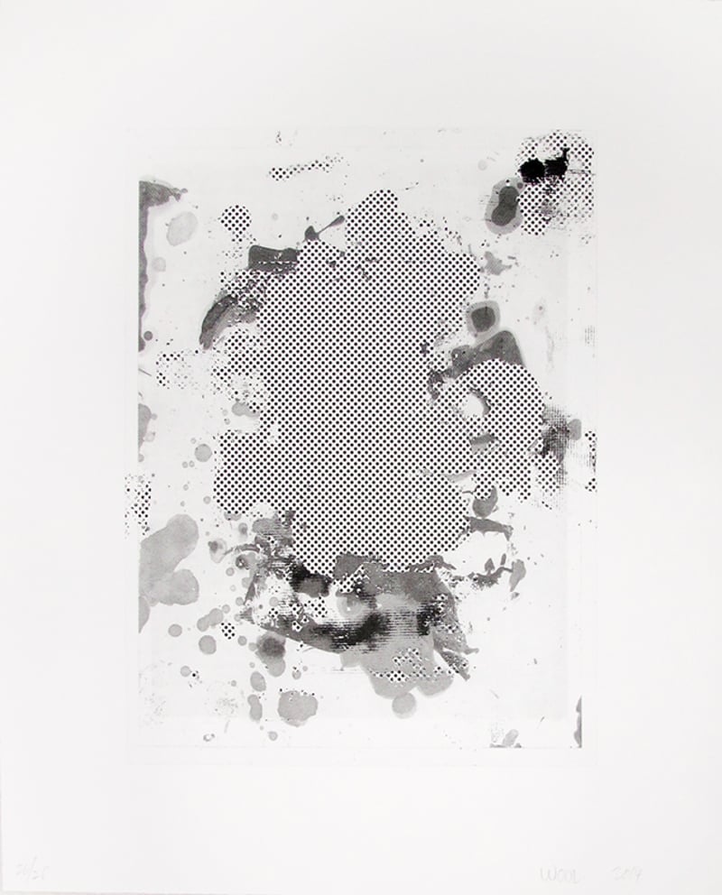 Wool, Christopher | Portraits (B&W) 4, 2014 — available on Composition Gallery