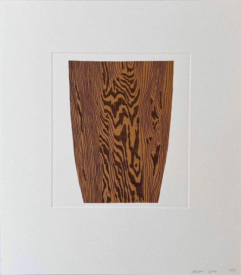 Jonas Wood – Untitled (5), from 8 Pots, 2017 – Aguafuerte