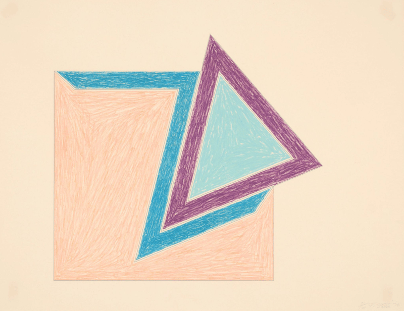 Frank Stella – Moultonboro, 1974 – Litografía Frank Stella – Moultonboro, 1974 – Litografía