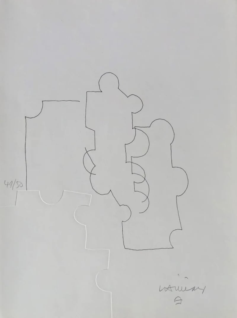 Eduardo Chillida – Cioran XXVIII, 1983 – Gravure