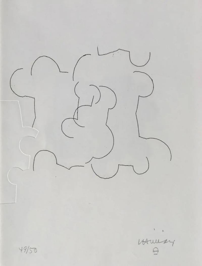 Eduardo Chillida – Cioran XXX, 1983 – Gravure