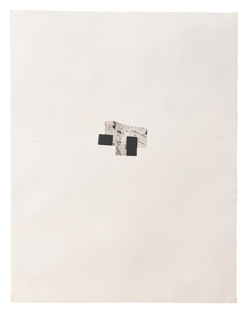 Eduardo Chillida – L'Honra Del Llop, 1994 – Etching Eduardo Chillida – L'Honra Del Llop, 1994 – Etching