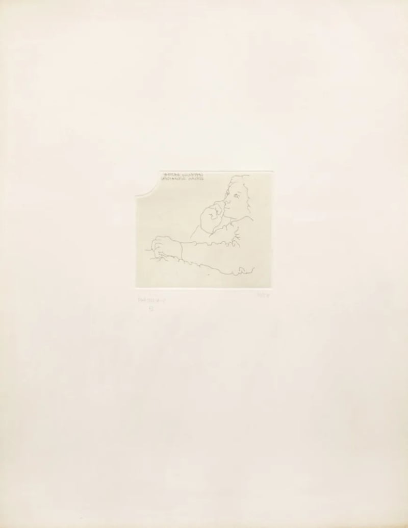 Eduardo Chillida – Copernicus (Kopernikus), 1980 – Aguafuerte Eduardo Chillida – Copernicus (Kopernikus), 1980 – Aguafuerte