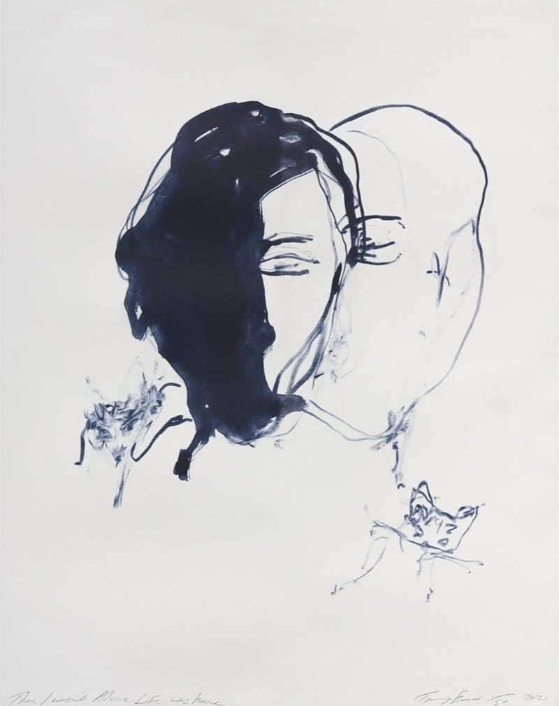 Tracey Emin – Then I wasn’t Alone Life was here, 2022 – Lithographie Tracey Emin – Then I wasn’t Alone Life was here, 2022 – Lithographie