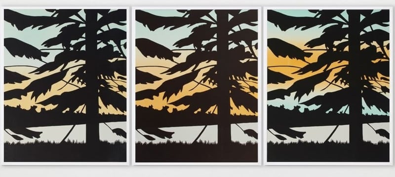 Alex Katz – Twilight (Portfolio of 3), 2009 – Aguatinta Alex Katz – Twilight (Portfolio of 3), 2009 – Aguatinta