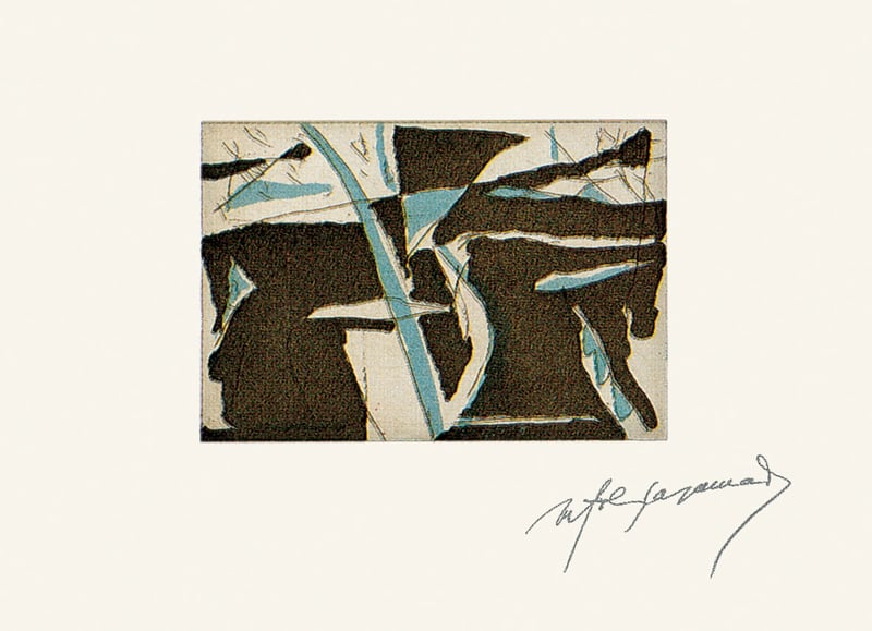 Albert Ràfols-Casamada – Estiu-4, 1988 – Gravure