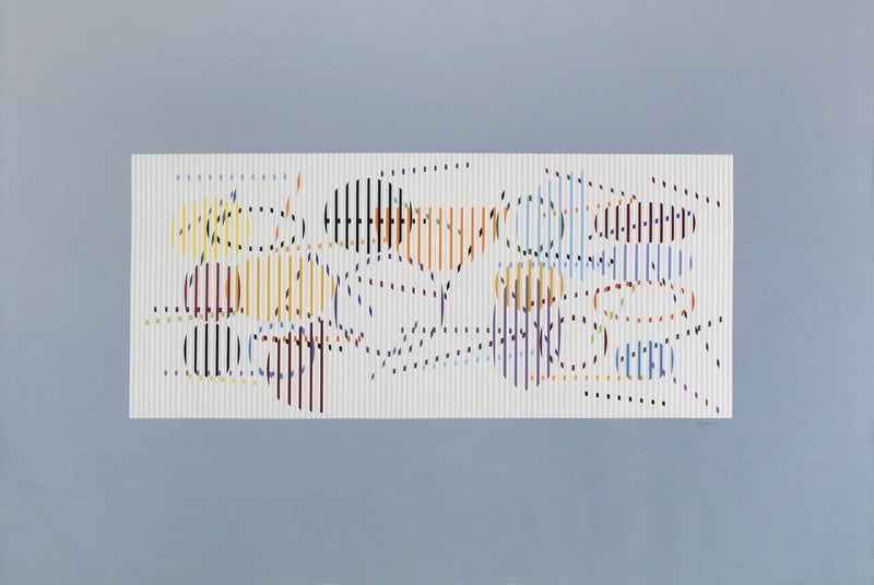 Yaacov Agam – Untitled (Composition), 1976 – Serigraph Yaacov Agam – Untitled (Composition), 1976 – Serigraph