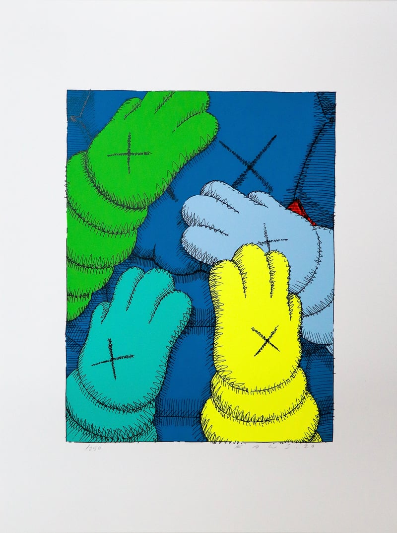 KAWS – Untitled I (Urge), 2020 – Silkscreen