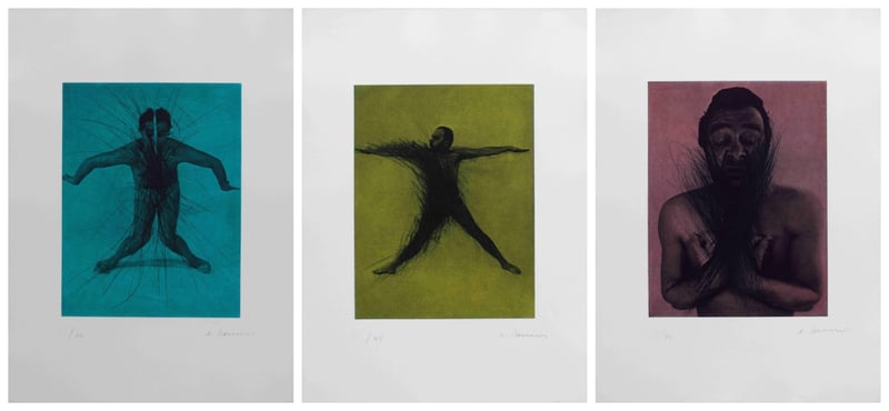 Arnulf Rainer – Body Poses, 1971/72, 1971 - 1975 – Técnica mixta Arnulf Rainer – Body Poses, 1971/72, 1971 - 1975 – Técnica mixta