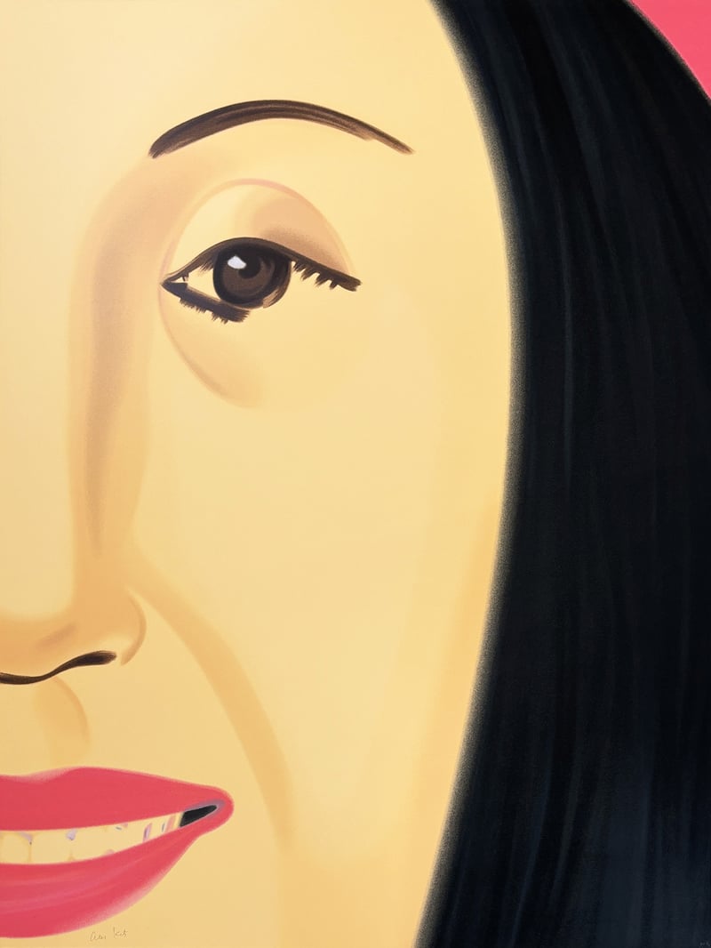 Alex Katz – Ada 10 from Ada Portfolio 2, 2022 – Zeefdruk