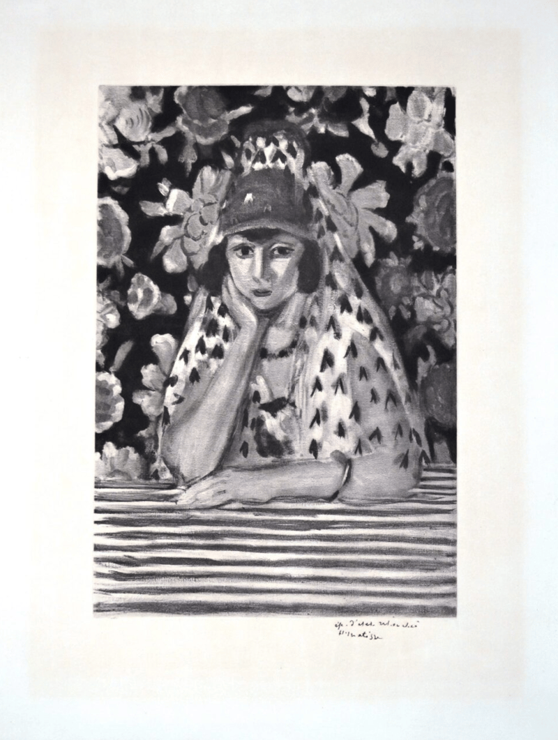 Henri Matisse – Espanol, c. 1925 – Mixed média