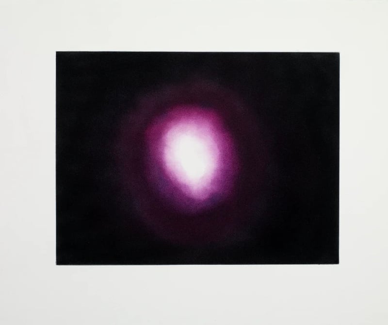 Anish Kapoor – Glow for Maggie, 2020 – Etching