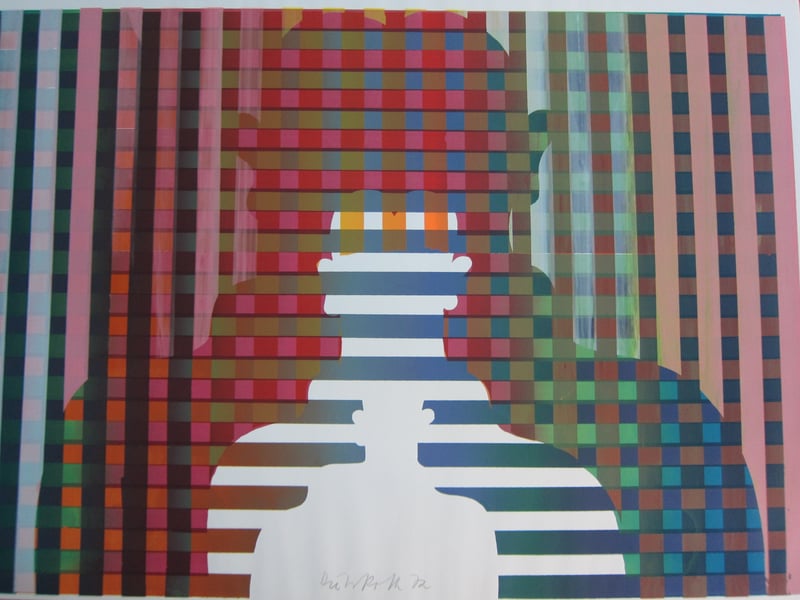 Dieter Roth – Selbstbildnis als Loch, 1972 – Screen-print