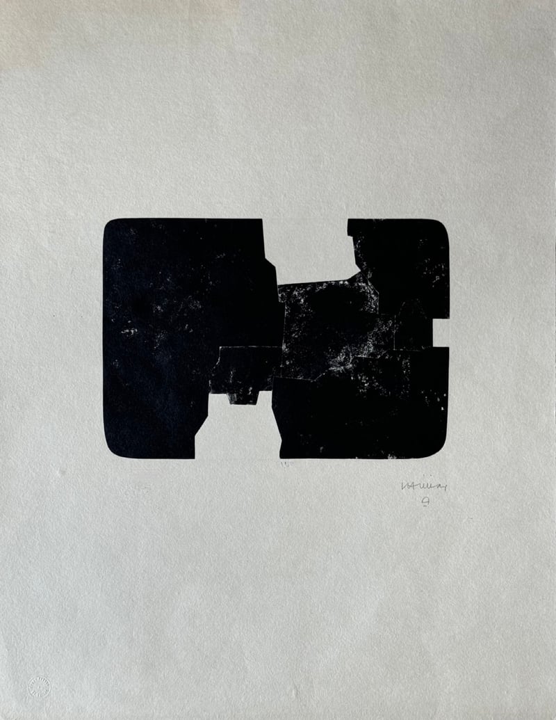 Eduardo Chillida – St. Gallen, 1968-84 – Lithographie