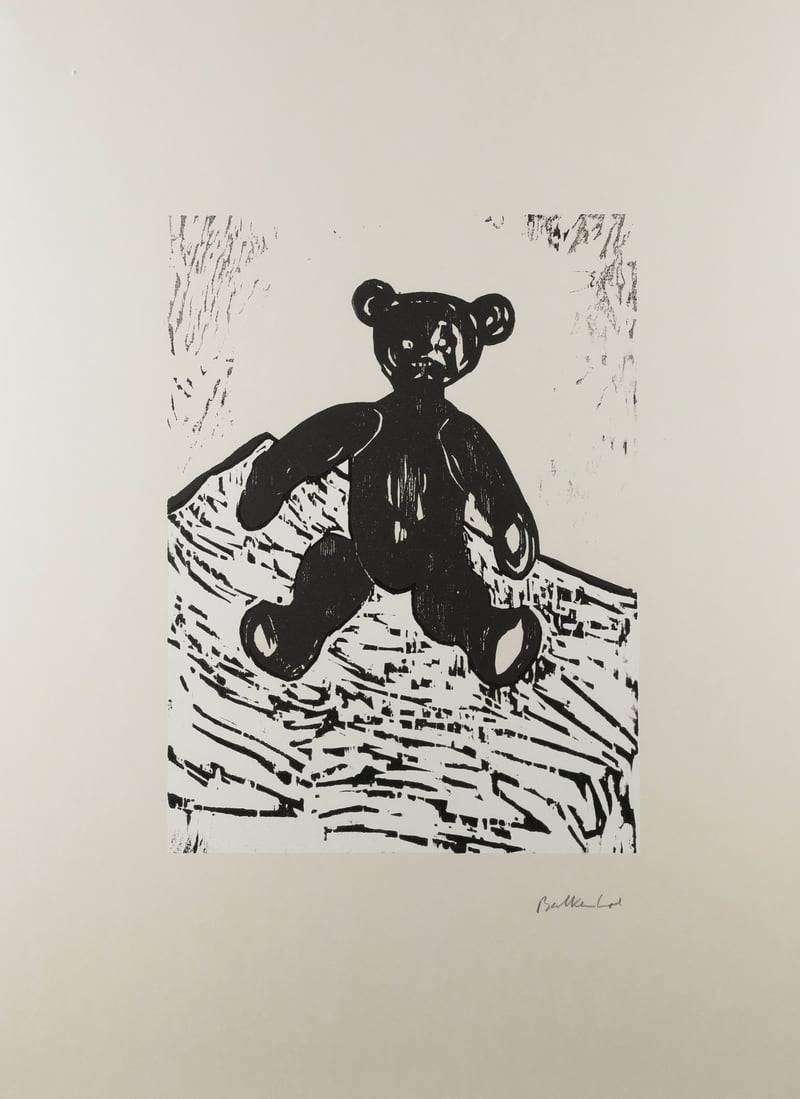 Stephan Balkenhol – Teddy, 2004 – Houtsnede Stephan Balkenhol – Teddy, 2004 – Houtsnede