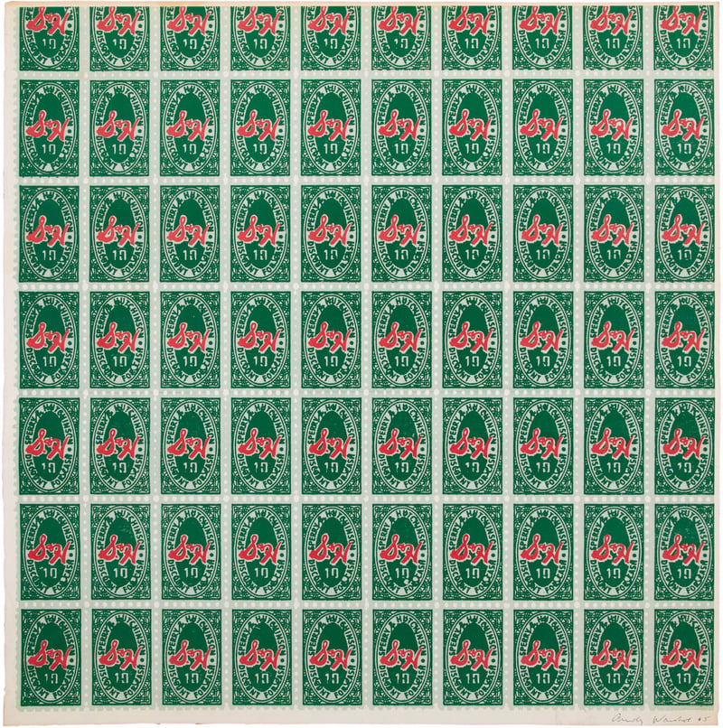 Andy Warhol – S & H Green Stamps, 1965 – Offset Print